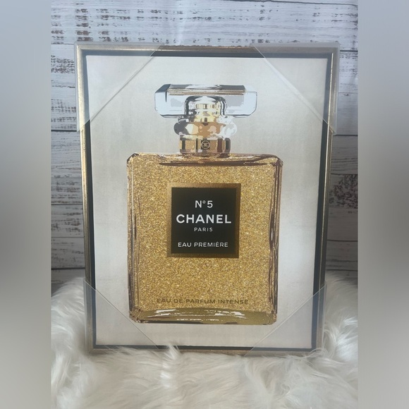 C Brand Studios Other - CHANEL No 5 FRAMED CANVAS PICTURE